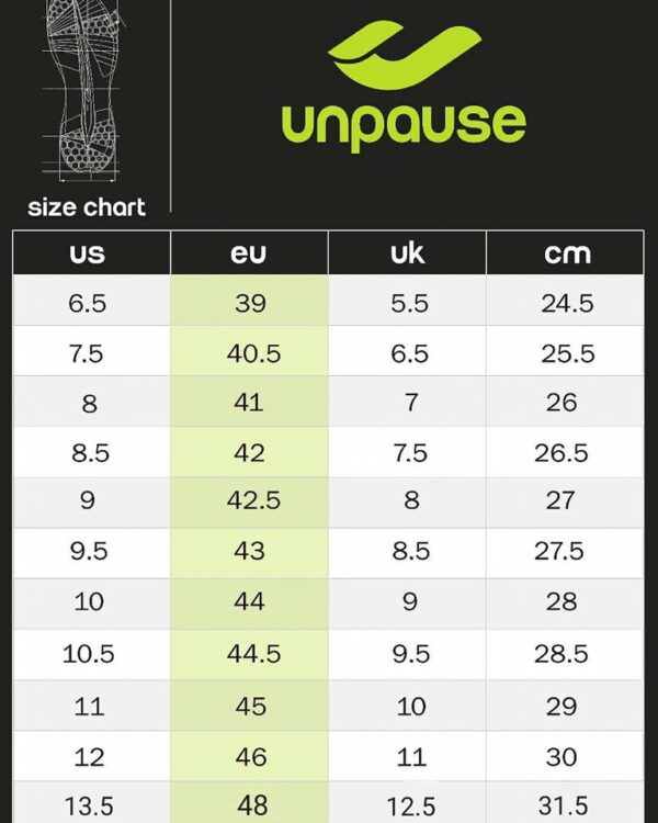 atlas tripleblack size chart – https://unpauseshoes.com/shop/atlas/unpause-atlas-triple-black-special-edition/